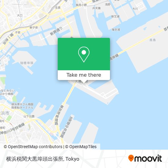 横浜税関大黒埠頭出張所 map