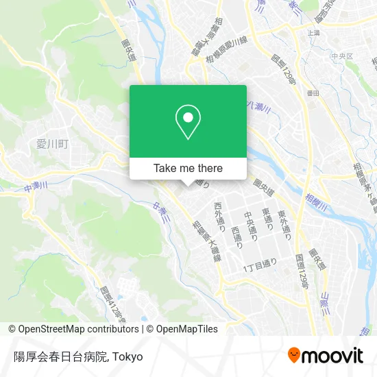 陽厚会春日台病院 map