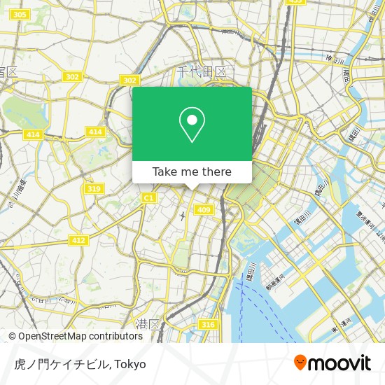 虎ノ門ケイチビル map