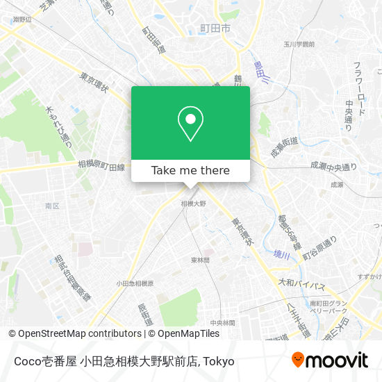 Coco壱番屋 小田急相模大野駅前店 map