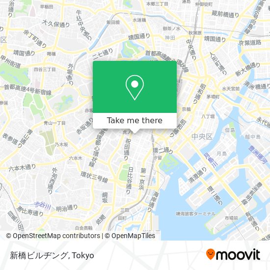 新橋ビルヂング map