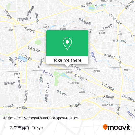 コスモ吉祥寺 map