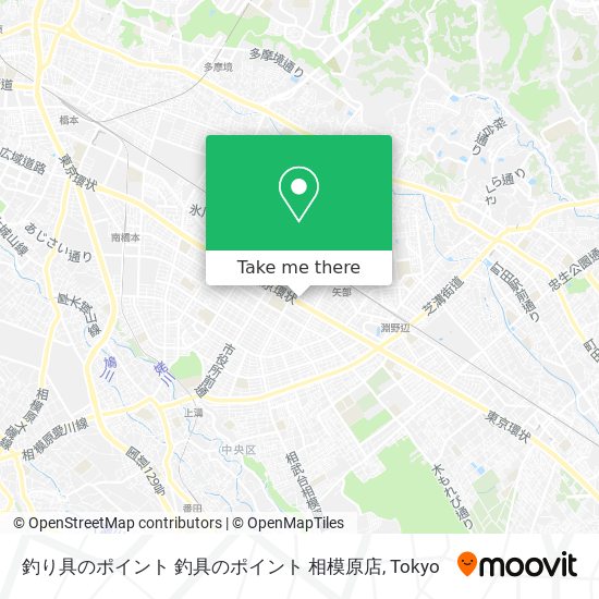 釣り具のポイント 釣具のポイント 相模原店 map