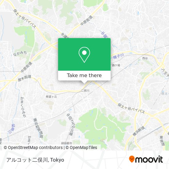 アルコット二俣川 map