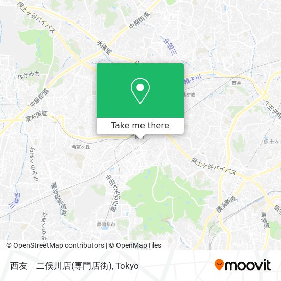 西友　二俣川店(専門店街) map