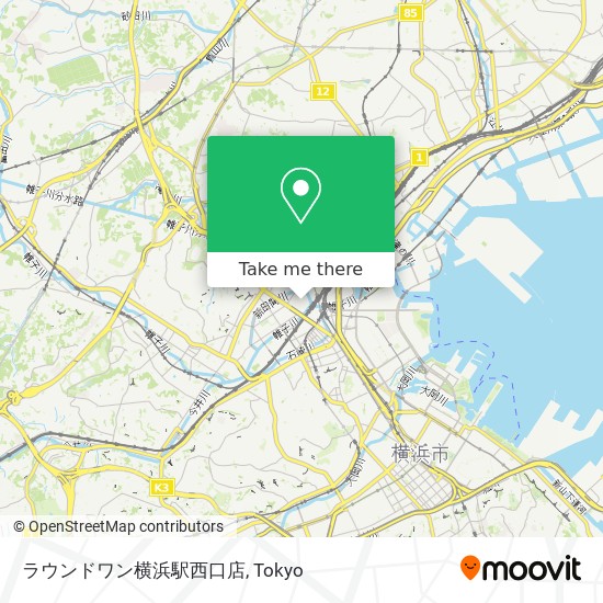 How To Get To ラウンドワン横浜駅西口店 In 横浜市 By Bus Moovit
