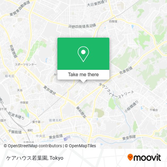 ケアハウス若葉園 map