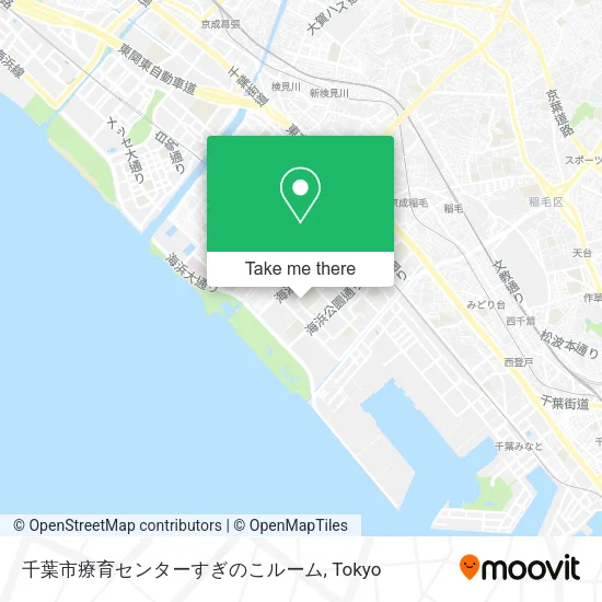 Chiba City Child Development Center Sugino Room map