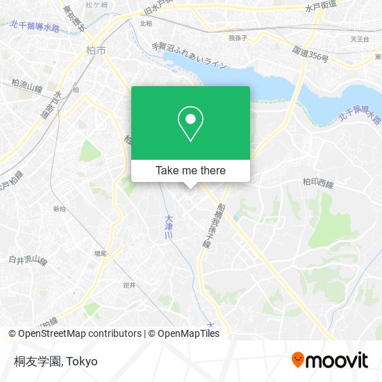 桐友学園 map