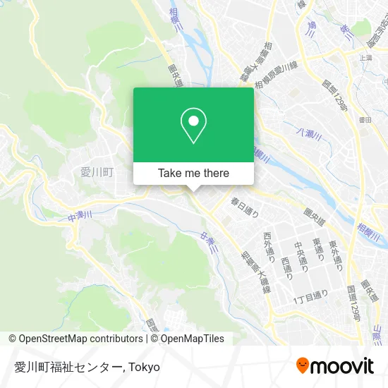 愛川町福祉センター map