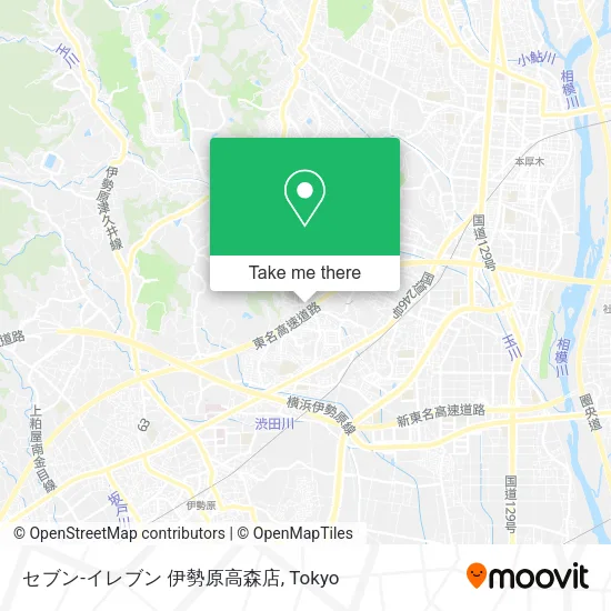 セブン-イレブン 伊勢原高森店 map