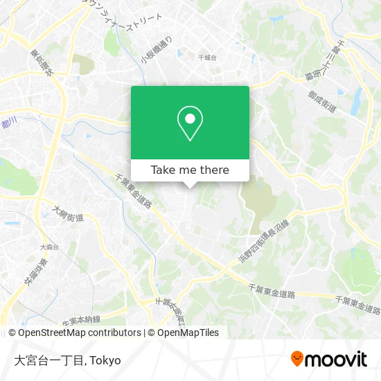 Omiya Dai 1-Chome map