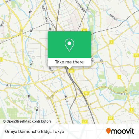 Omiya Daimoncho Bldg. map