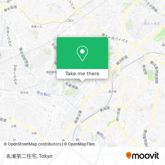 名瀬第二住宅 map