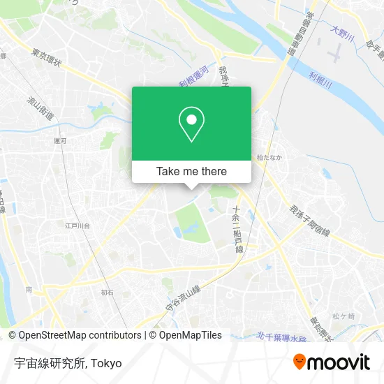 宇宙線研究所 map