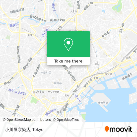 小川屋京染店 map