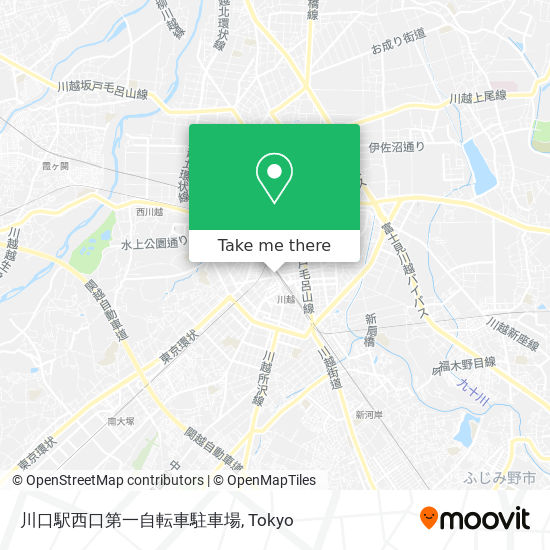 川口駅西口第一自転車駐車場 map