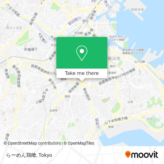 らーめん鶏喰 map