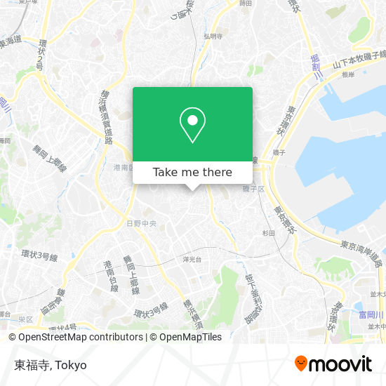 東福寺 map