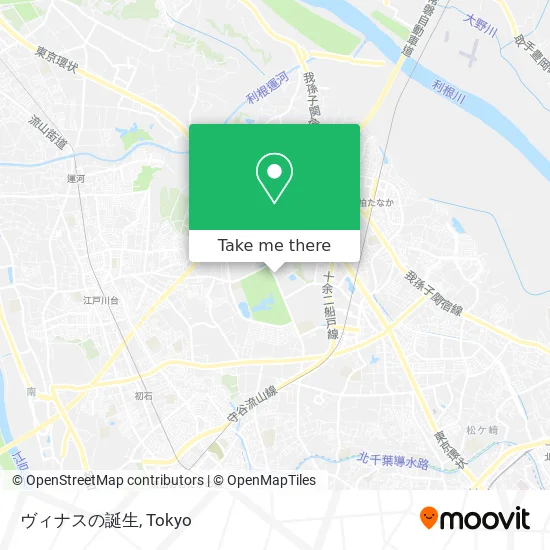 ヴィナスの誕生 map