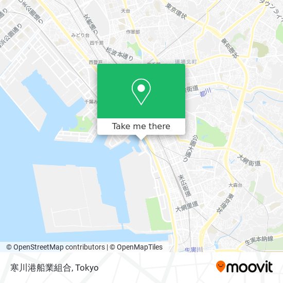 寒川港船業組合 map