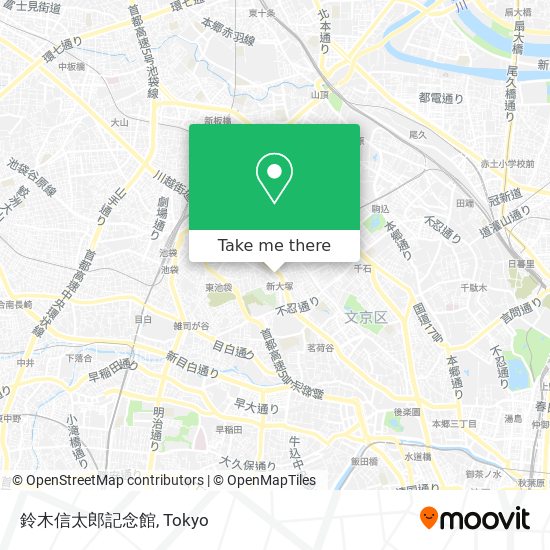 鈴木信太郎記念館 map