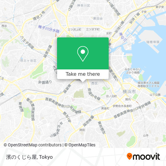 濱のくじら屋 map