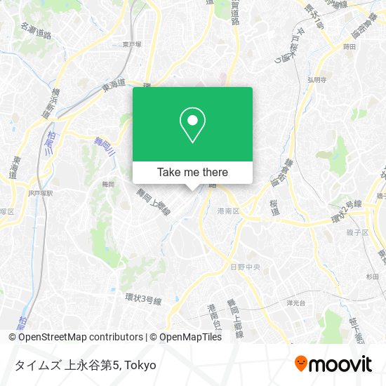 タイムズ 上永谷第5 map