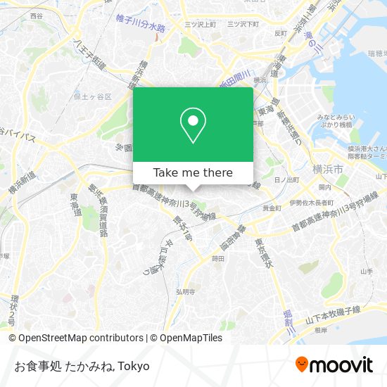 お食事処 たかみね map