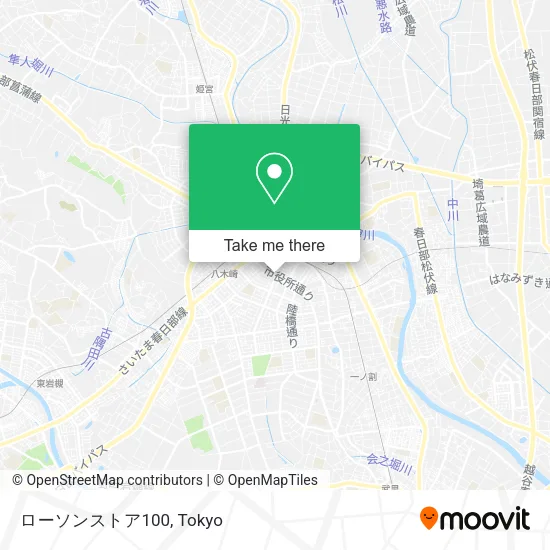 ローソンストア100 map
