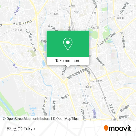 神社会館 map