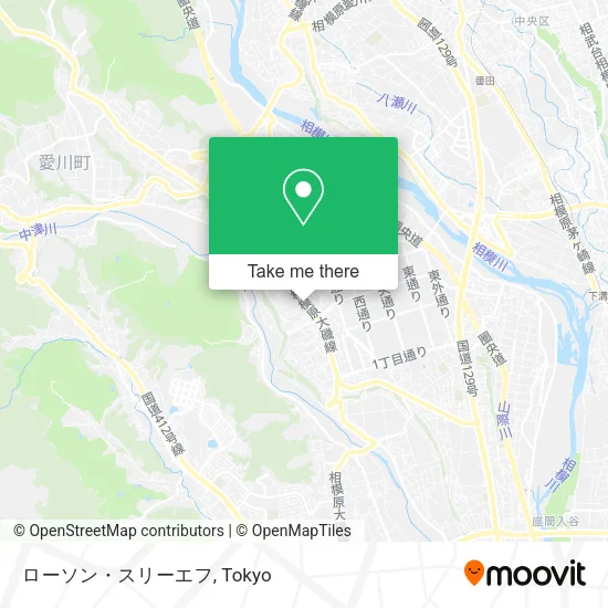 ローソン・スリーエフ map