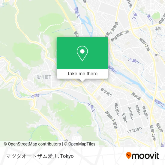 マツダオートザム愛川 map