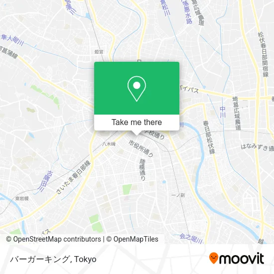 バーガーキング map