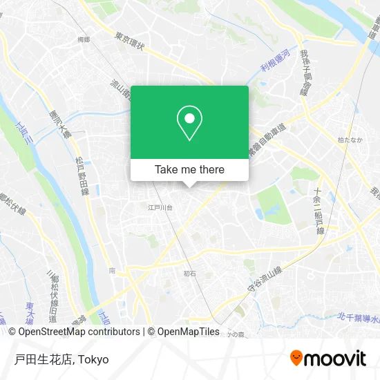 戸田生花店 map