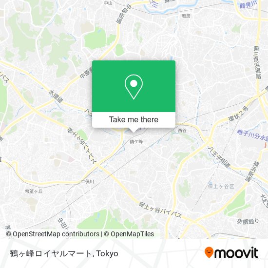 鶴ヶ峰ロイヤルマート map