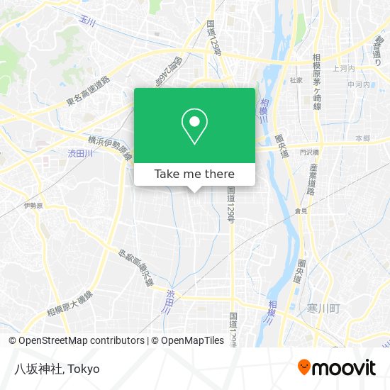 八坂神社 map