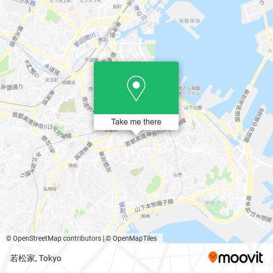 若松家 map