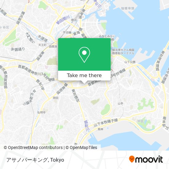 アサノパーキング map