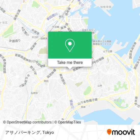 アサノパーキング map