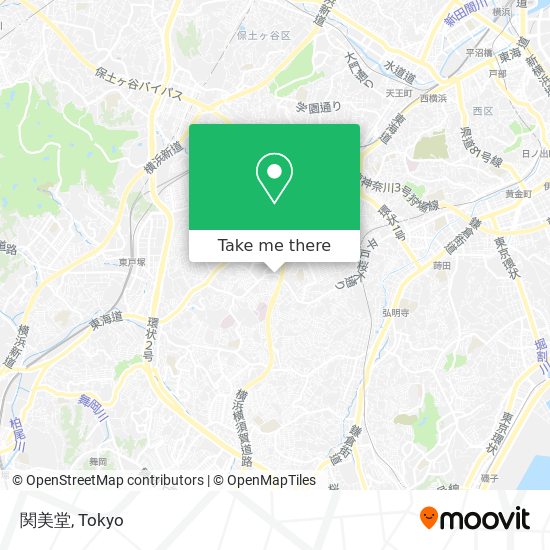 関美堂 map