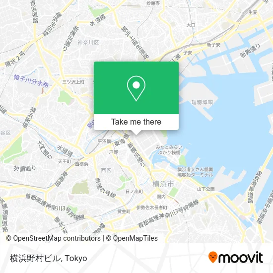 横浜野村ビル map