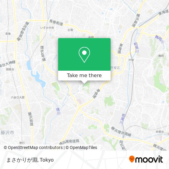 まさかりが淵 map