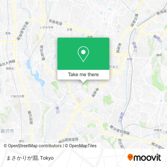 まさかりが淵 map