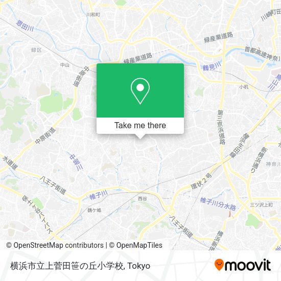 横浜市立上菅田笹の丘小学校 map