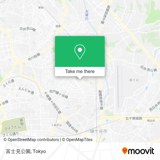 富士見公園 map