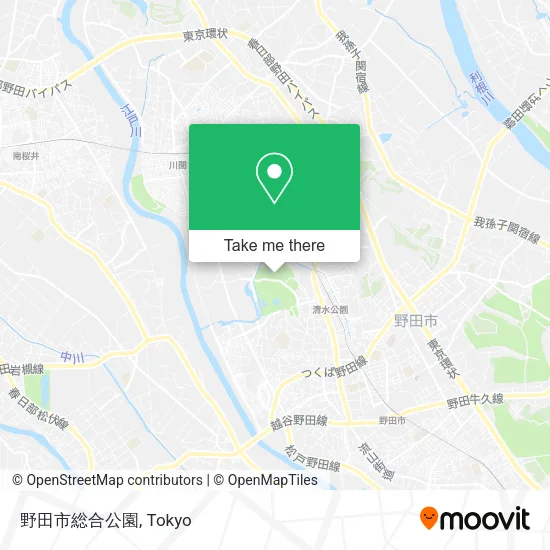野田市総合公園 map