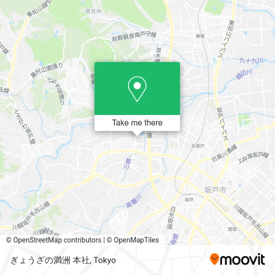 ぎょうざの満洲 本社 map