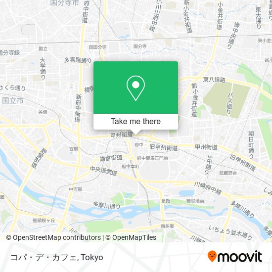 コパ・デ・カフェ map