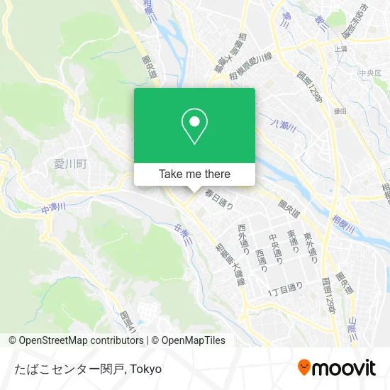 たばこセンター関戸 map